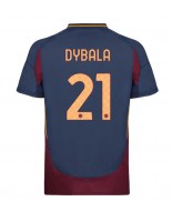 Moške Nogometnih dresov AS Roma Paulo Dybala #21 Tretji 2024-25 Kratki rokavi